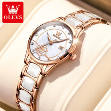Load image into Gallery viewer, OLEVS Luxury Quartz Watch Women Waterproof Watch - sunnydayhomedecorboutique