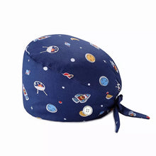 Load image into Gallery viewer, Adjustable Cotton Cap Nurse Dentist Cap Kitchen Pet Shop
