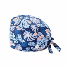 Load image into Gallery viewer, Adjustable Cotton Cap Nurse Dentist Cap Kitchen Pet Shop