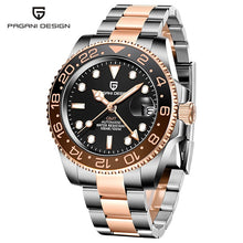 Load image into Gallery viewer, Left Crown Men Mechanical Wristwatches 100M Waterproof