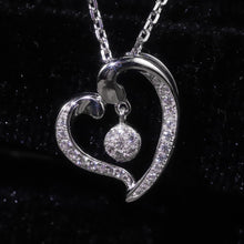 Load image into Gallery viewer, BALLET Fine Gold Jewelry Natural Real Heart Diamond 9K 10K 14K 18K