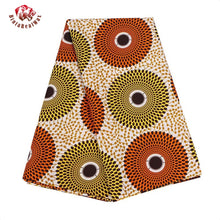 Load image into Gallery viewer, African Wax Prints Fabric Polyester Ankara Bazin High Quality 6 Yards 3 Yards African Fabric