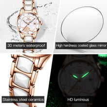 Load image into Gallery viewer, OLEVS Luxury Quartz Watch Women Waterproof Watch - sunnydayhomedecorboutique