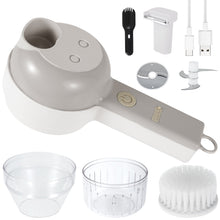 Load image into Gallery viewer, 4 In1 Electric Vegetable Cutter Multifunctional Vegetable Chopper