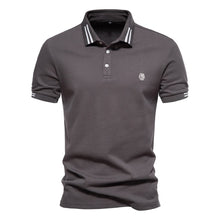 Load image into Gallery viewer, AIOPEON Brand 100% Cotton Men Polo Shirts Casual Solid Color