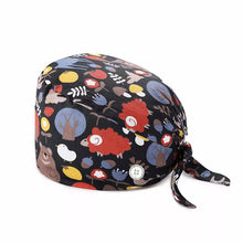 Load image into Gallery viewer, Adjustable Cotton Cap Nurse Dentist Cap Kitchen Pet Shop