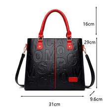 Load image into Gallery viewer, PU Leather Casual Crossbody Bags for Women Tote Handbag Large Capacity