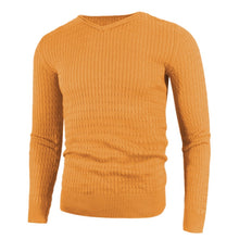 Load image into Gallery viewer, Male Sweaters Men Pullover Autumn Cotton V-Neck Slim Sweater