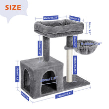 Load image into Gallery viewer, Cat Tree Toy Condo Cat Climbing Tower Multi-layer