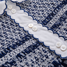 Load image into Gallery viewer, Pettigirl 2022 Autumn Fancy Christmas Old Girls Smocked Dresses Children Clothes For Kids Size 3 4 5 6 8 10 12 Years - sunnydayhomedecorboutique