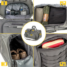 Load image into Gallery viewer, 50L Travel Sports Bags Foldable Gym Bag Carry-on Luggage Duffle Bag