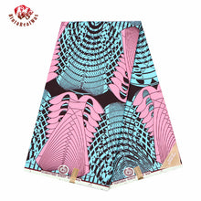 Load image into Gallery viewer, African Wax Prints Fabric Polyester Ankara Bazin High Quality 6 Yards 3 Yards African Fabric