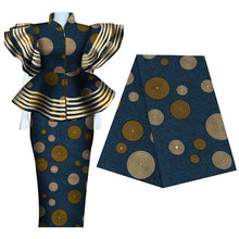 Load image into Gallery viewer, Africa Polyester Wax Prints Fabric 2022 Ankara Binta Real Wax High Quality