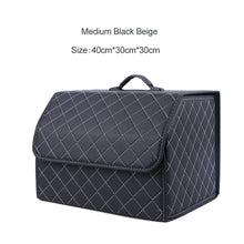 Load image into Gallery viewer, Car Trunk Organizer Box Large Capacity Auto Multiuse Tools Storage Bag