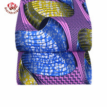 Load image into Gallery viewer, African Wax Prints Fabric Polyester Ankara Bazin High Quality 6 Yards 3 Yards African Fabric