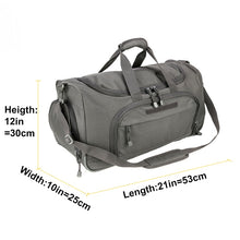 Load image into Gallery viewer, 50L Travel Sports Bags Foldable Gym Bag Carry-on Luggage Duffle Bag