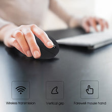 Load image into Gallery viewer, Wireless Mouse USB Computer Mice Ergonomic Desktop Upright Mouse - sunnydayhomedecorboutique
