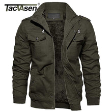 Load image into Gallery viewer, TACVASEN Oversize Winter Thicken Fleece Casual Jackets Men's Cotton Jacket