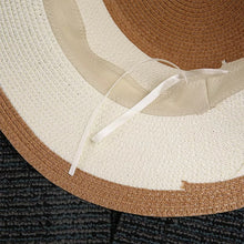 Load image into Gallery viewer, Women hat, sun hat, ladies straw hat, fedora top hat men and women