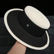Load image into Gallery viewer, Women hat, sun hat, ladies straw hat, fedora top hat men and women