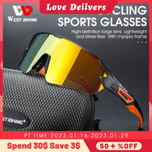 Load image into Gallery viewer, Sunglasses UV400 Protection Sports Eyewear Men & Women