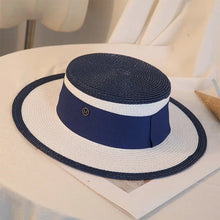 Load image into Gallery viewer, Women hat, sun hat, ladies straw hat, fedora top hat men and women
