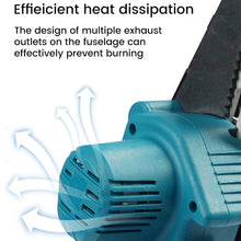 Load image into Gallery viewer, 6 Inch Removable Mini Pruning Electric Chainsaw