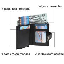 Load image into Gallery viewer, Smart Anti-lost Wallet Tracker  Genuine Leather Men wallets
