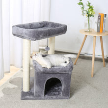 Load image into Gallery viewer, Cat Tree Toy Condo Cat Climbing Tower Multi-layer
