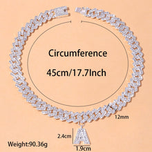 Load image into Gallery viewer, Fashion Punk Hip Hop A-Z Initial Necklace for Women Men - sunnydayhomedecorboutique