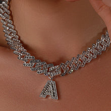 Load image into Gallery viewer, Fashion Punk Hip Hop A-Z Initial Necklace for Women Men - sunnydayhomedecorboutique