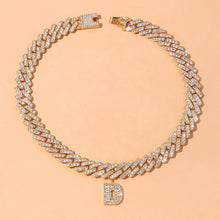 Load image into Gallery viewer, Fashion Punk Hip Hop A-Z Initial Necklace for Women Men - sunnydayhomedecorboutique