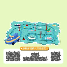 Load image into Gallery viewer, Children&#39;s Educational Puzzle Track Car Kids Logic Board Game Jigsaw
