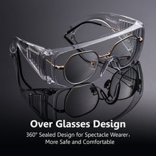 Load image into Gallery viewer, SAFEYEAR Safety Glasses Splash Resistant Waterproof
