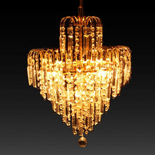 Load image into Gallery viewer, Chandelier Lighting Crystal Glass Light Droplet Modern Luxury
