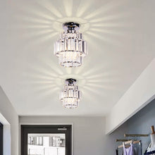 Load image into Gallery viewer, Crystal Pendant Light  Led Ceiling Lamp Living Dining Room
