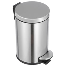 Load image into Gallery viewer, Round Stainless Steel Step Trash Can Indoor Living Room
