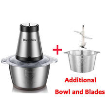 Load image into Gallery viewer, BioloMix 2 Speeds 500W Stainless Steel 2L Capacity Electric Chopper
