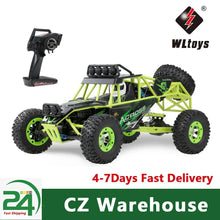 Load image into Gallery viewer, High Speed RC Car 1/12 Scale 2.4G 4WD RC Off-road Crawler RTR Electric RC Climbing Car Toy for Kids
