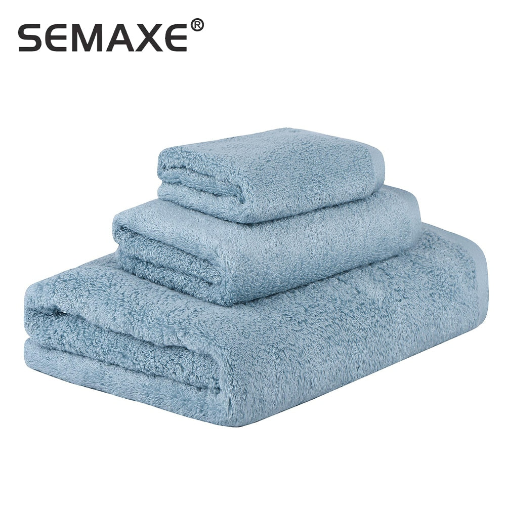 3 Towel Set, 100%Cotton, Super Soft Hotel High Quality