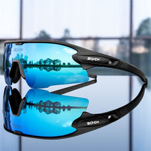 Load image into Gallery viewer, HD High Contrast UV400 Polarized Cycling Glasses Men Women
