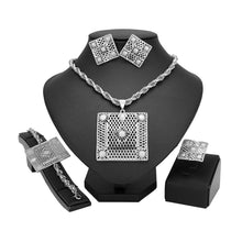 Load image into Gallery viewer, Fashion Trendy Nigerian Wedding African Beads Jewelry Sets
