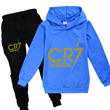 Load image into Gallery viewer, Children&#39;s Hoodie Set + Long Pants Sweatshirt
