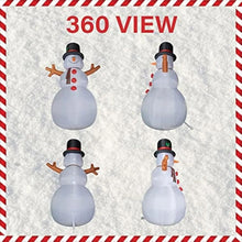 Load image into Gallery viewer, 20-Ft. Tall Pre-Lit Christmas Inflatable , Jolly Snowman
