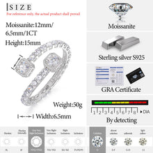 Load image into Gallery viewer, Fine Jewelry VVS1 D Color Moissanite Cuban Chain Bracelet Unisex
