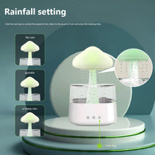 Load image into Gallery viewer, Mushroom Rain Electric Aroma Diffuser Colorful Night Light
