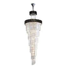 Load image into Gallery viewer, Stair crystal chandelier luxury long chandelier
