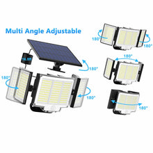 Load image into Gallery viewer, 348LED Outdoor Solar Light with Motion Sensor Remote Control
