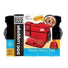 Load image into Gallery viewer, Mobile Dog Gear Week Away Bag, Medium/Large, Black
