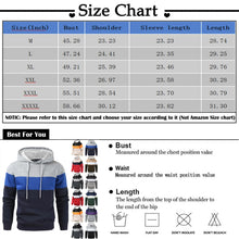 Load image into Gallery viewer, Winter Warm Streetwear Men&#39;s Patchwork Hooded Sweatshirt Hoodies
